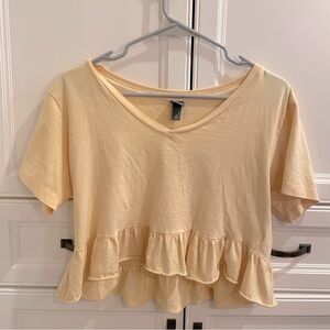 Yellow WildFable Top